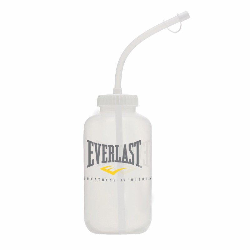 dette er en Everlast PRO Style Vandflaske i farven hvid med logo.